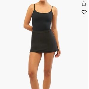 WeWoreWhat Activewear Skort in Black
